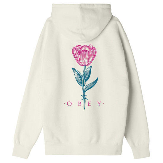 Obey Γυναικείο φούτερ Barbwire Flower Premium Hooded Fleece